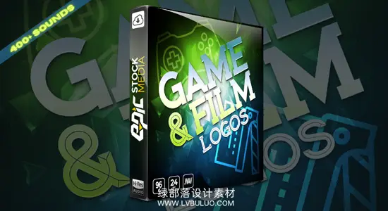 音效素材 400个LOGO标志转场过渡音效 Epic Stock Media – Game and Film Logo Transitions