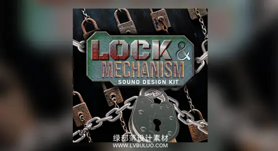 音效素材 3100个锁具机械装置金属设备齿轮开启解锁碰撞无损音效 Epic Stock Media – HD Lock And Mechanism Sound Design Kit