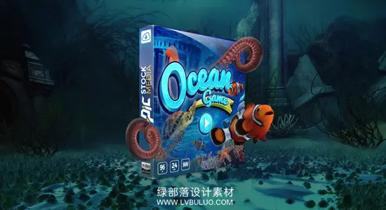 音效素材 542个海洋探索类游戏水下冒险科幻UI交互音效 Epic Stock Media – Ocean Game – Underwater Adventure Sound Library