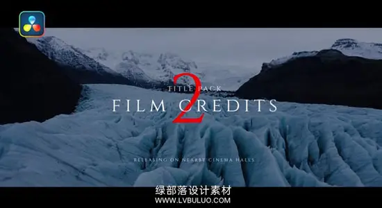 达芬奇预设 电影片尾制作演职员表滚动字幕动画 Film Credits Pack v2