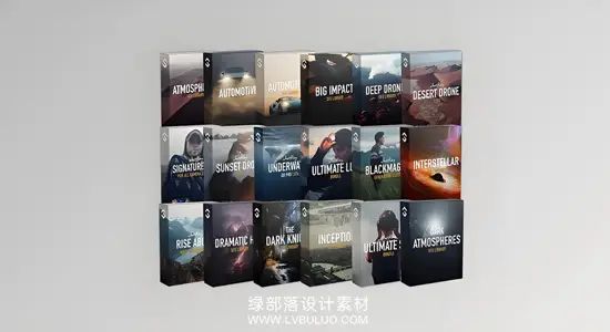 音效素材+LUT 电影级视频后期调色+配乐音效合集 Film Space – The Ultimate Master Bundle