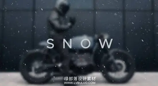 视频素材 120组下雪雪花飘舞雪景元素特效合成动画 Lens Distortions – Snow 4K