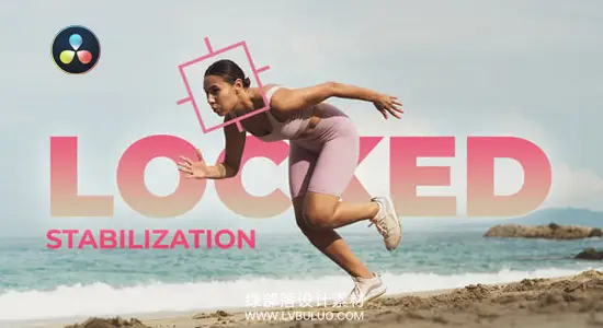 达芬奇预设 局部区域锁定跟踪智能画面防抖效果 Locked On Stabilization Effect