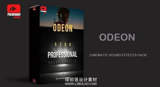 音效素材 电影级专业影视氛围冲击SFX音效合集 ODEON Cinematic Sound Effects Pack