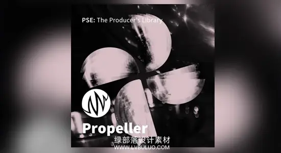 音效素材 24个直升飞机螺旋桨旋转加速旋翼飞行升降悬停音效 PSE The Producer’s Library – Propeller