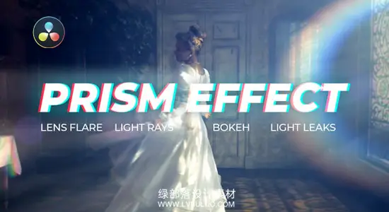 达芬奇预设 棱镜多彩色散光谱分离视觉特效 Prismatic Effects