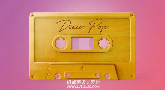 配乐素材 240流行迪斯科赛博朋克风流行风格音乐素材库 Producer Loops – Disco Pop