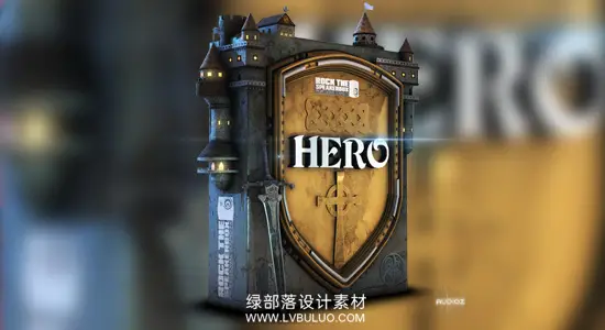 音效素材 2846种中世纪英雄主题冷兵器骑士兵刃盾牌砍杀马蹄无损音效 Rock The Speakerbox – Hero