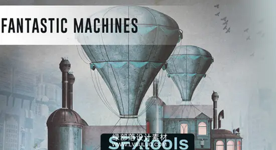 音效素材 73种蒸汽朋克奇妙机器机械工作运转氛围音效 SFXtools – Fantastic Machines