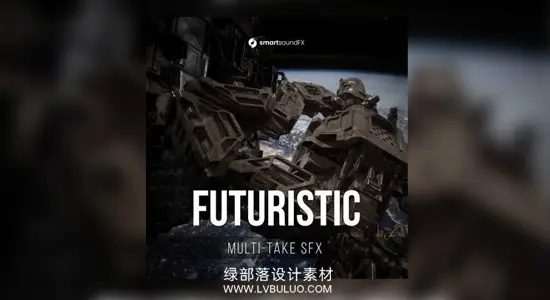 音效素材 565个未来科幻宇宙飞船电子设备武器无损音效 SmartSound – Futuristic
