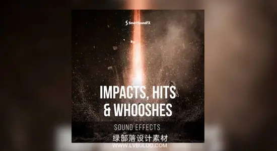 音效素材 539个电影预告片冲击打击呼啸音效 SmartSound – Impacts, Hits & Whooshes 01