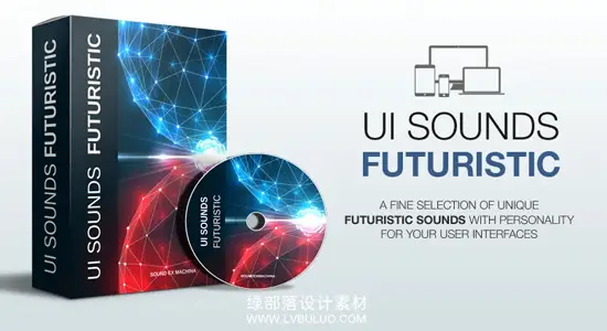 音效素材 400组未来科技UI界面用户交互无损音效 Sound Ex Machina – UI Sounds Futuristic