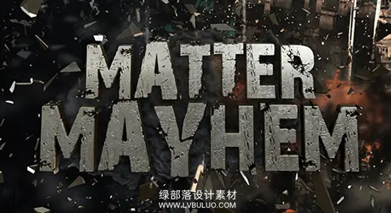 音效素材 1439个物品混乱破碎裂爆炸崩塌灾难音效 SoundMorph – Matter Mayhem