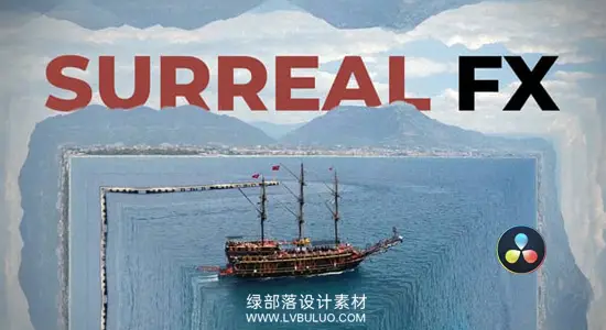 达芬奇预设 11组超现实镜像特效梦幻反射对称视觉效果 Surreal Mirror Effects