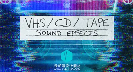 音效素材 40个复古怀旧磁带光盘播放快进按键VHS音效 Triune Digital – VHS/CD/TAPE SFX