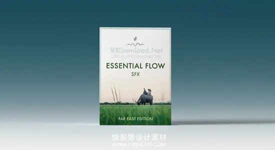 音效素材 196种延时慢动作无人机上升城市氛围远东版 Visual Tone – Essential Flow SFX (Far East Edition)