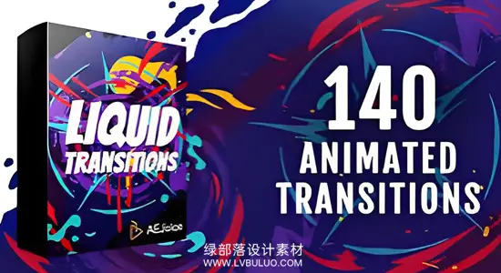 视频素材 140组液态流体元素MG运动图形特效动画 140 Liquid Elements