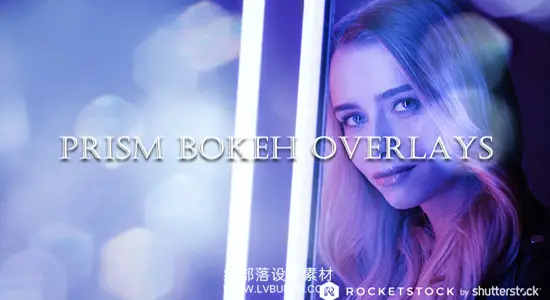 视频素材 35组棱镜散景光效叠加动画 35 Prism Bokeh overlays