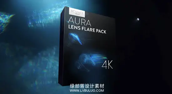 视频素材 25组4K光晕镜头炫光特效动画 AURA Lens Flares 4K