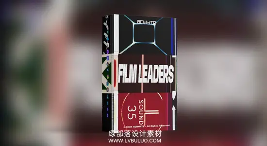 视频素材 97个真实档案胶片扫描划痕涂鸦纹理动画 Acidbite – Film Leaders