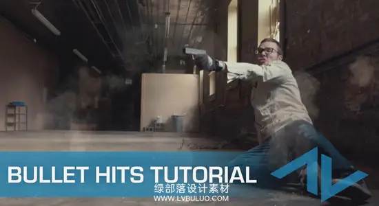 视频素材 45个真实子弹命中混凝土粉尘飞溅特效动画 ActionVFX – Bullet Hits