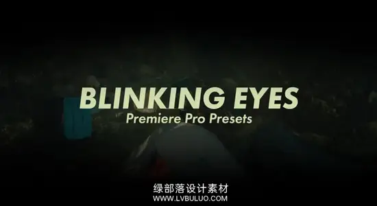 PR预设 眨眼闭眼睁眼第一视角转场过渡预设 Blinking Eyes