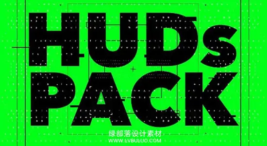 视频素材 100个未来科幻HUD界面图形元素动画 Eduard_ov – Hud Elements Pack vol.1