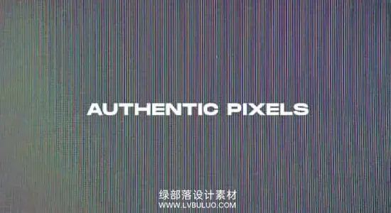 视频素材 50个真实CRT电视复古像素故障纹理叠加动画 Euphoria Cartel – Authentic Pixels