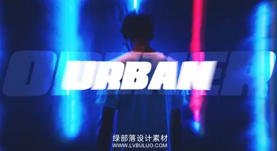 PR模板 简洁快节奏故障转场宣传开场片头 Fast Beat Promo