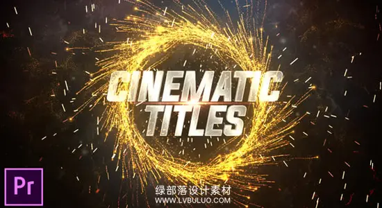 PR模板 火焰燃烧电影预告片文字标题片头 Fire Cinematic Titles/Cinematic Trailer Titles