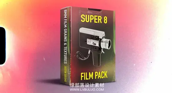 视频素材 20个复古超级8mm胶片颗粒灼烧纹理叠加动画 Justin Odisho – Super 8 Film Overlays Pack