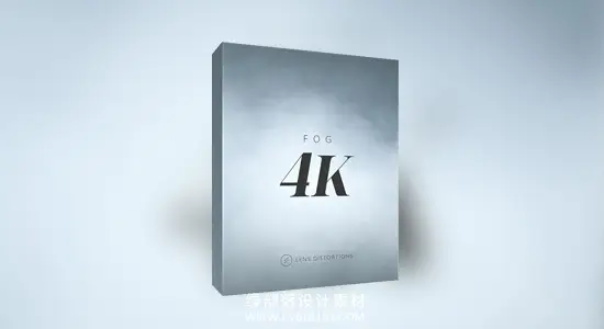 视频素材 20组真实光学拍摄雾霾烟雾大气特效叠加动画 Lens Distortions – Fog 4K