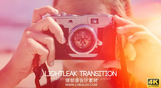 视频素材 10组镜头漏光闪烁光效转场动画 Light Leak Transitions