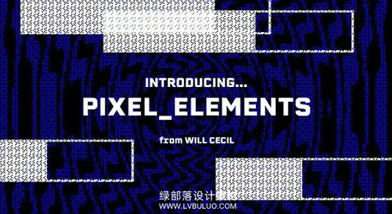 视频素材 38个粗糙像素风格动态图形元素转场动画 Megakrunch – Pixel Elements