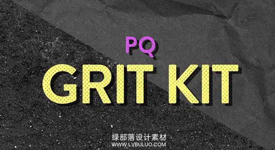 视频素材/AE模板 162个微距摄影粗糙沙砾噪点纹理动画 PQ Grit Kit 2
