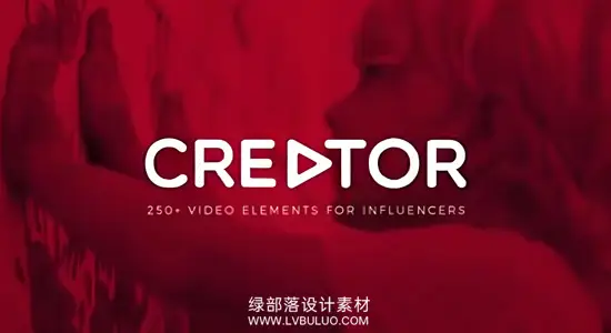 视频素材 250多款社交媒体视频图形转场动画+字幕条 RocketStock – Creator 250+ Elements for Influencers