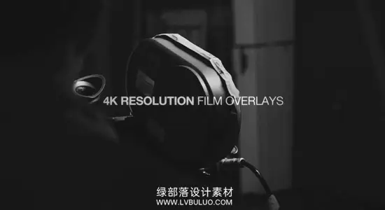 视频素材 16款8/16/35mm电影胶片颗粒噪点叠加动画 Rocketstock – Emulsion 4K Film Grain Overlays