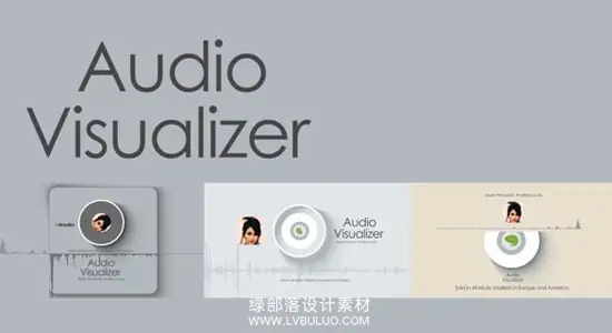 PR模板 音乐播放界面音频可视化波形动画 Audio Visualizer v2