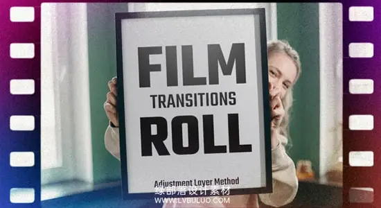 PR模板 38种电影胶片烧灼光效转场动画 Film Roll Transitions