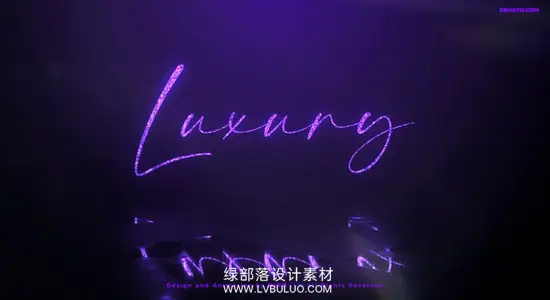 AE模板 奢华粒子LOGO标志展示片头动画 Luxury Logo Reveal
