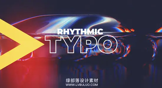 AE模板 音乐节奏幻灯片文字排版动态宣传开场 Rhythmic Slide Typo Promo