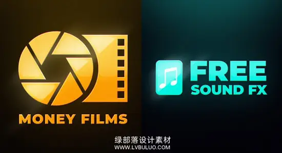 AE模板 金属质感扫光LOGO标志动画片头 Shine Cinematic Logo Reveal