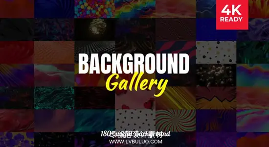 AE模板 180+组经典现代运动图形抽象背景动画