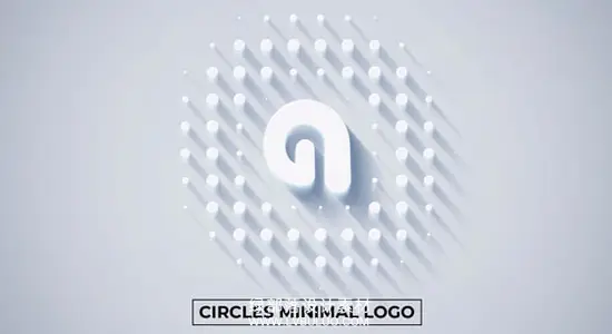 AE模板 12组简洁LOGO标志片头展示动画 Circles Minimal Logo Reveal (12 in 1)