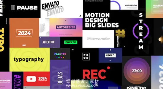 AE模板 500组信息图表指示标注文字标题图文排版动画