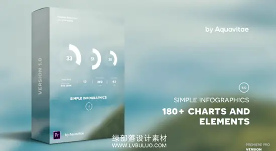 PR模板 180种公司企业信息数据统计报表动画