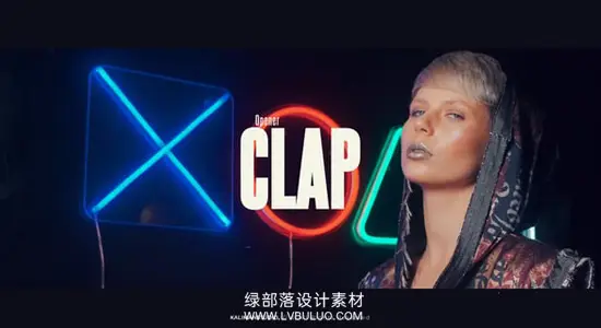 AE模板 动感时尚快节奏视频图文排版开场动画