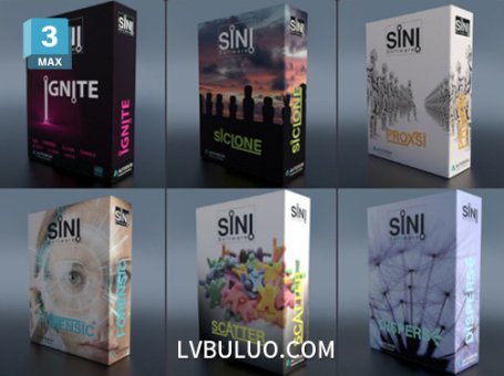 3D MAX插件-高效建模与工作流加速插件套件 SiNi Plugins V2.0.2