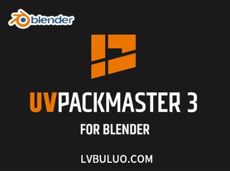 Blender插件-UV智能排布打包插件 UVPackmaster PRO v3.4.4