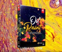 4K视频素材-134个微观流体特写油漆流动特效动画 Oil Paint